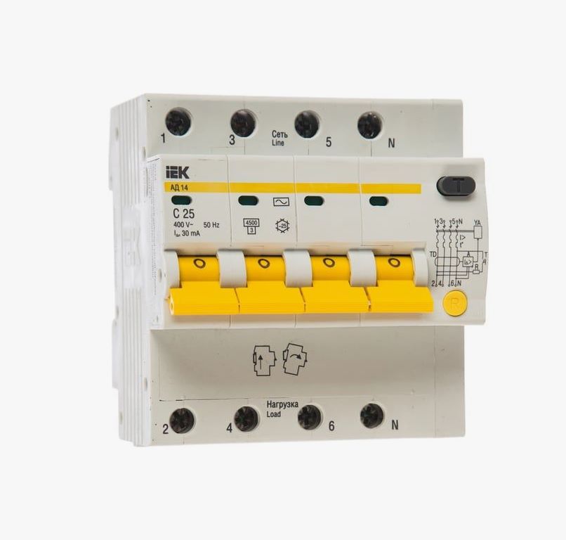 АВДТ 4п 10А 30мА АД-14 С(Электронный)