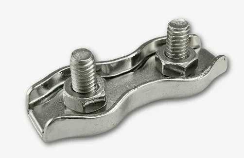 Зажим для стальных канатов