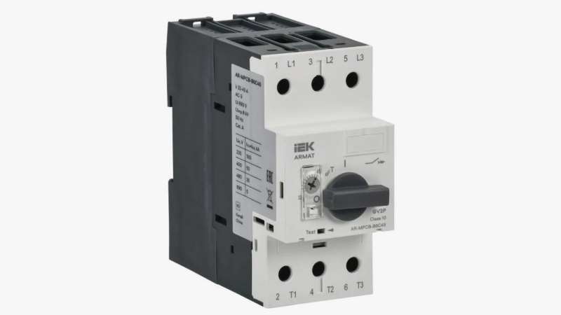 Автомат защиты двигателя ARMAT A6 GV2P 4-6,3А