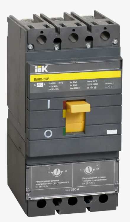 Выключатель автоматический LS250 25кА 3P 250А     ProPact