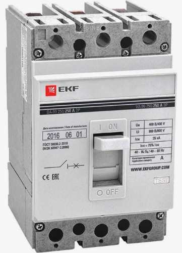 Выключатель автоматический ВА-99C (Compact NS) 1250/1600А 3P 50кА PROxima