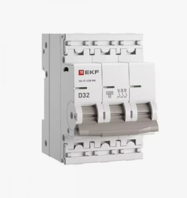 Выключатель автоматический двухполюсный 20А C 6кА MD63N-2PC20 DKC