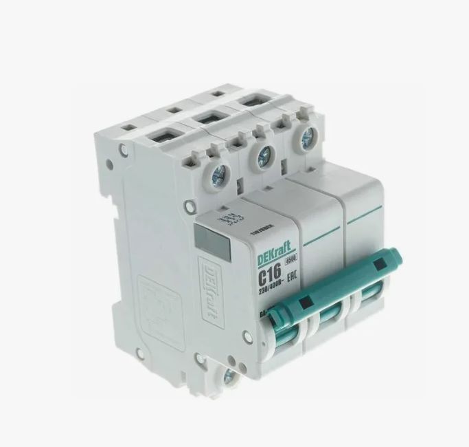 Выключатель автоматический PRO NO-901-33 ВА47-100 3P 80А кривая C 10кА ЭРА