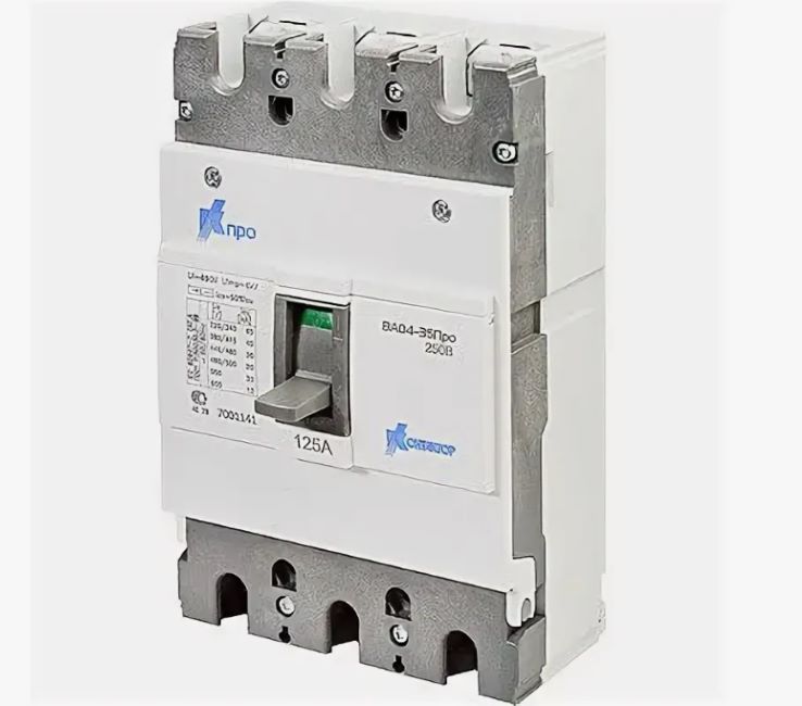 Выключатель автоматический PRO.KVANT S1-100S 3P 100A 50kA