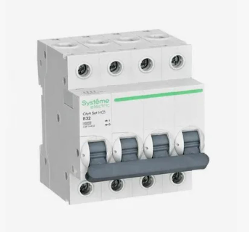 Автоматический выключатель  D 25A 3P 6kA 400В Systeme9