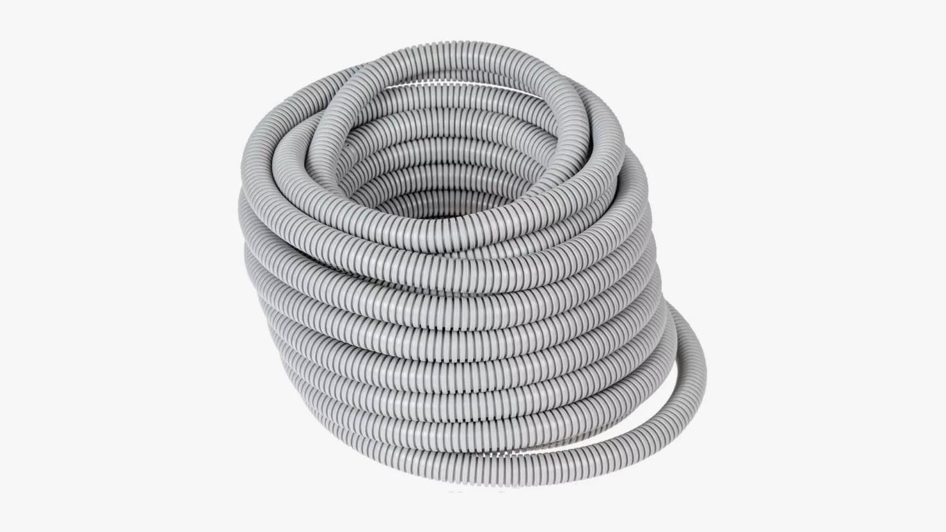 ELASTA Труба гофрированная ПВХ d=20мм с зондом (50м)