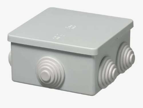 Коробка распределительная IP56 100х100х50мм гладкие стенки