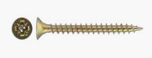 Саморез универсальный 6*130 желтый