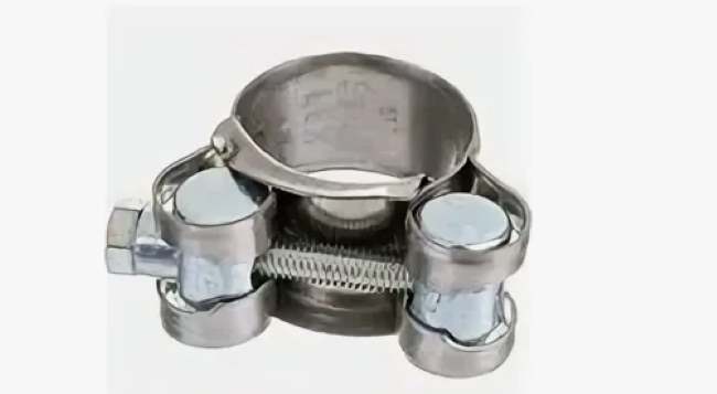 хомут аварийный  РС  белый цинк  (17-19)