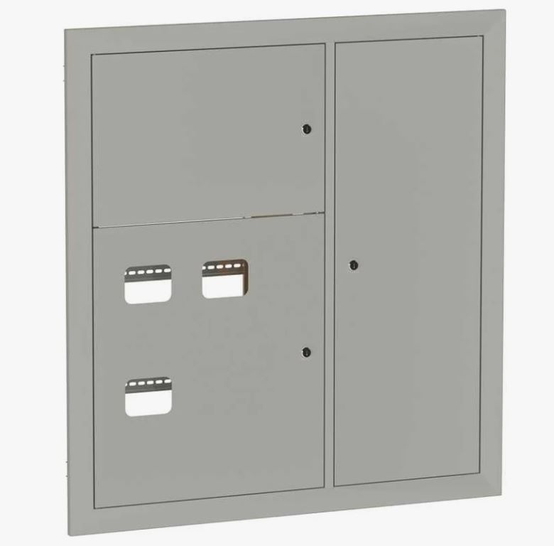 Щит этажный 7 кв. RAL9003 (1000х950х160) Basic