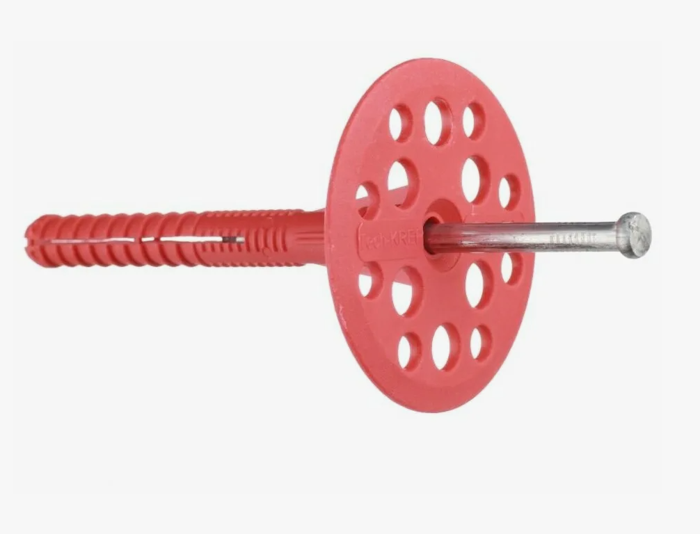 10*260  Дюбель для изоляции с металлическим гвоздем