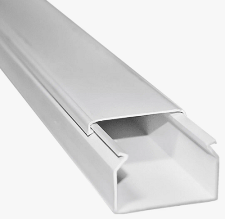 Кабель-канал 21x12 ПВХ белый RAL9010